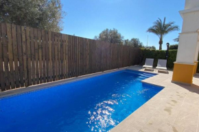 Villa Alegre - 2 bed villa with private heated pool on Mar Menor Golf - family friendly